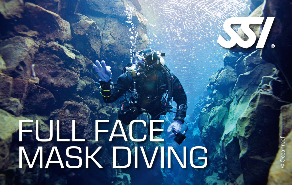 Full Face Mask Diving-Training- by SSI-Divemaster Scuba Nottingham