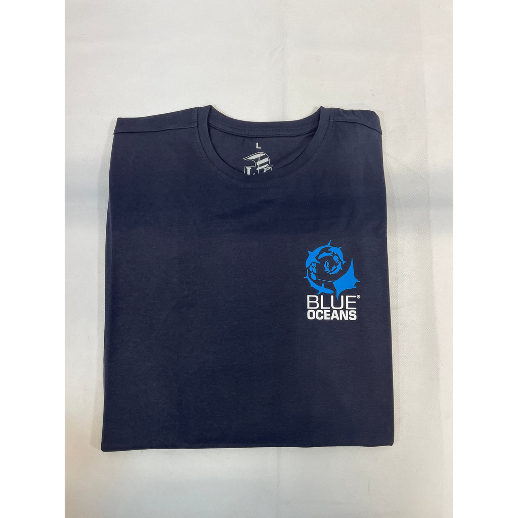 LP Navy Blue oceans T-shirts-Sale- by Divemaster Scuba Nottingham-Divemaster Scuba Nottingham