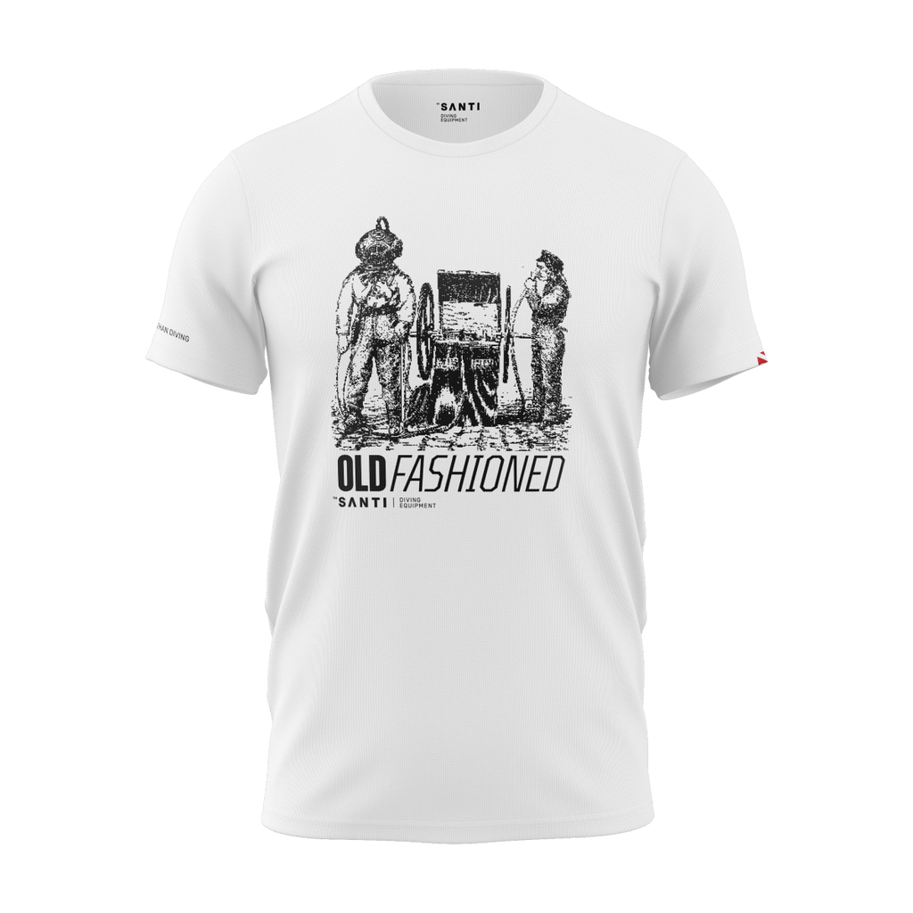 Santi Afterdive - Men's Tshirts-Apparel- by Santi-old fashion-Small-Divemaster Scuba Nottingham