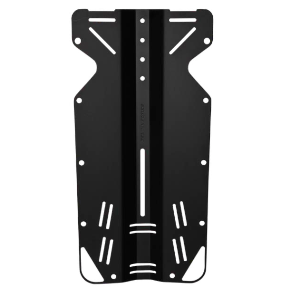Scuba Force Blade Sidemount Backplate-BCDs & Wings- by Scuba Force-Black-Steel-Divemaster Scuba Nottingham