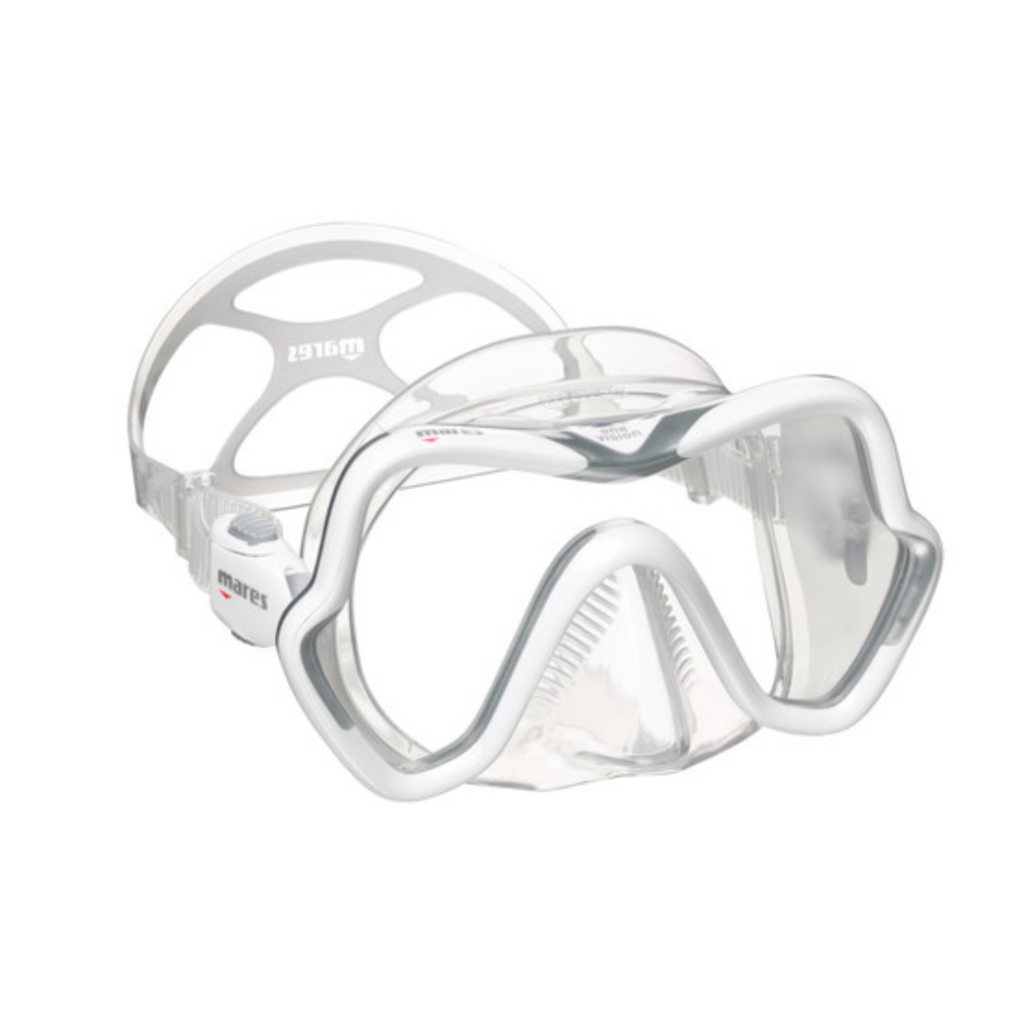 Mares One Vision Mask-Masks- by Mares-Clear/Silver-Divemaster Scuba Nottingham