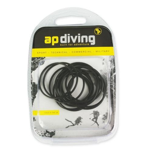 AP Diving Convoluted Hose Fittings Service Kit-Rebreather Parts- by AP Diving-Divemaster Scuba Nottingham