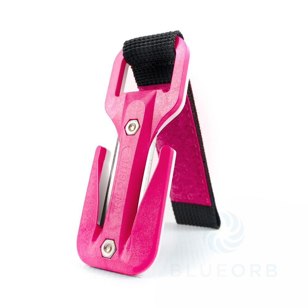 Eezycut Trilobite Harness Mount-Cutting Tools- by Nautilus-Pink/White/Pink Velcro-Divemaster Scuba Nottingham