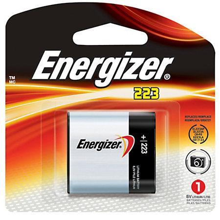 Energizer 223 6V Lithium Battery-Rebreathers- by JJ-CCR-Divemaster Scuba Nottingham