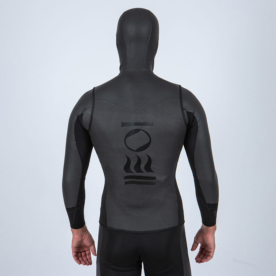 Fourth Element Men's RF2 Hooded Jacket 6/5/4mm-Freediving Suit- by Fourth Element-Divemaster Scuba Nottingham