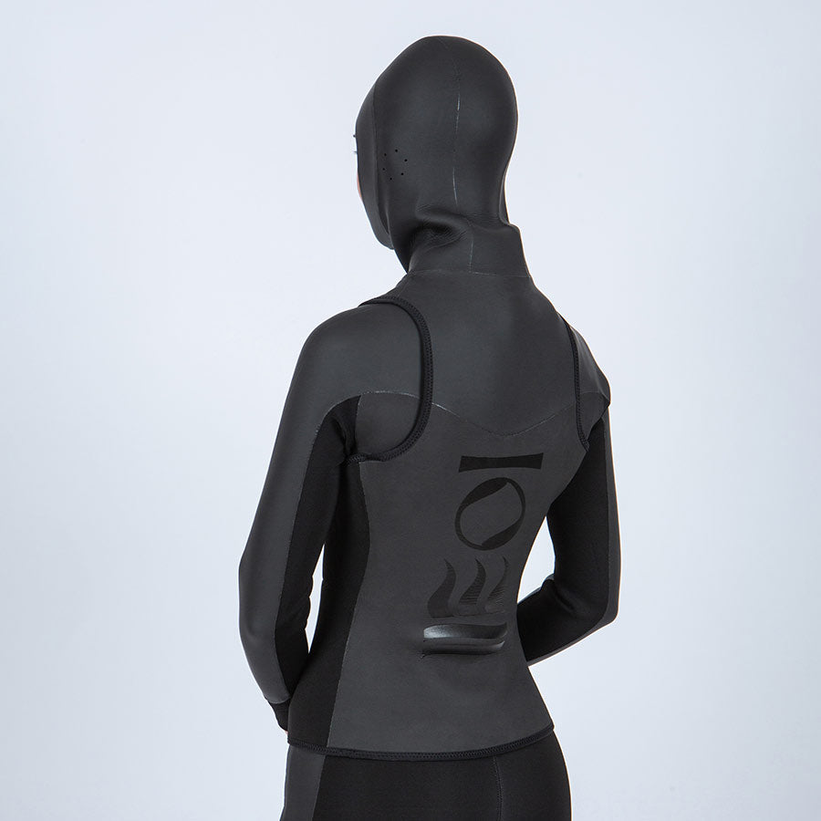 Fourth Element Woman's RF2 Hooded Jacket 6/5/4mm-Freediving Suit- by Fourth Element-Divemaster Scuba Nottingham