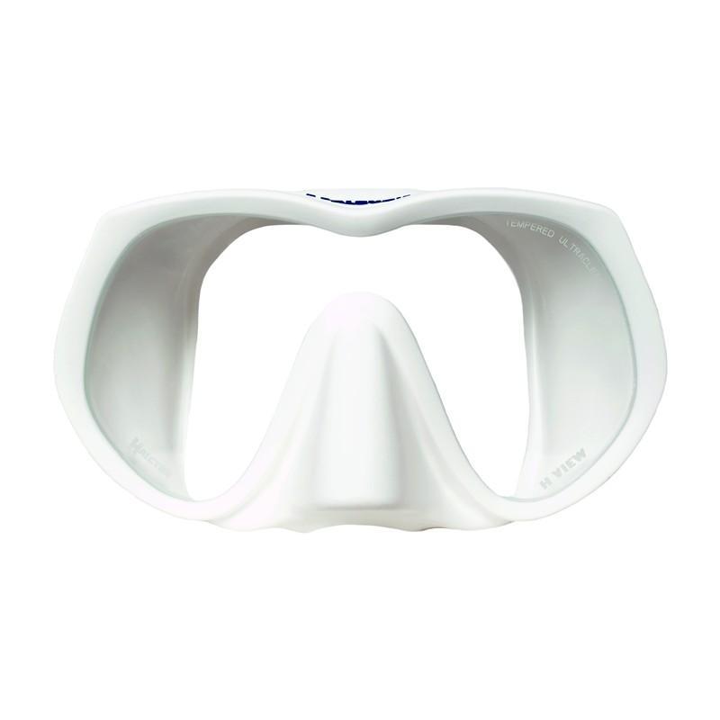 Halcyon H-View Mask-Masks- by Halcyon-White-Divemaster Scuba Nottingham