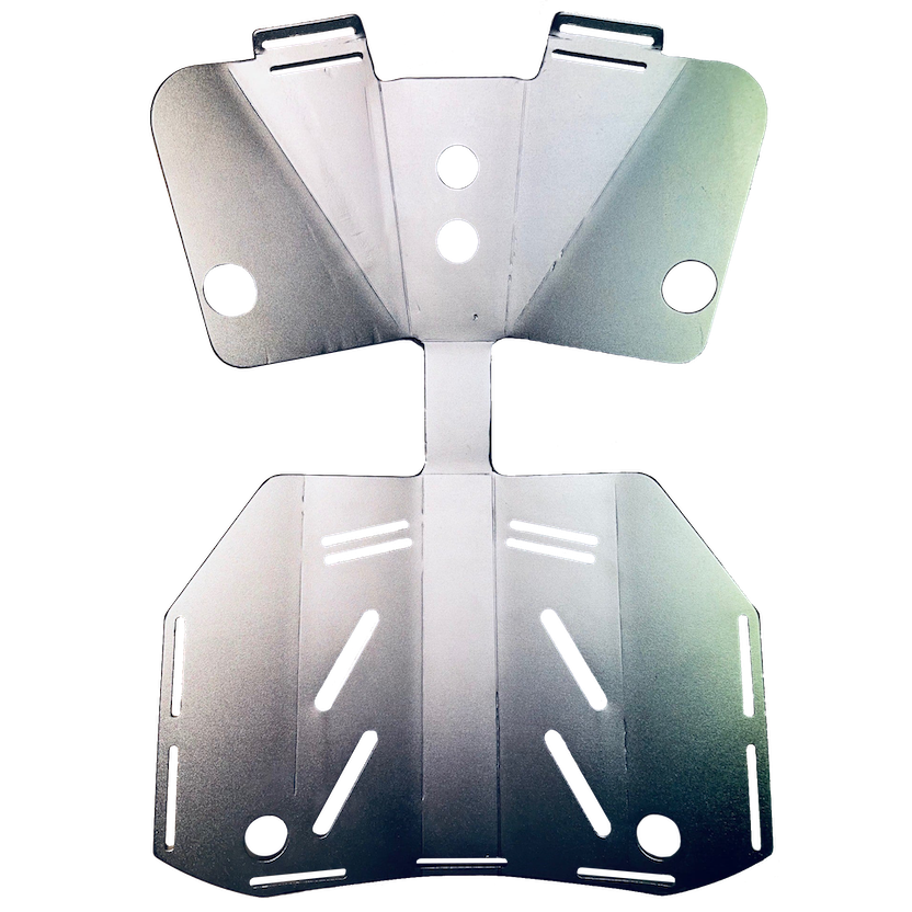 Horizon Steel Backplate-Rebreather Parts- by Mares-Divemaster Scuba Nottingham