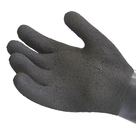 KUBI Black Textured Heavyweight Gloves-Drysuit Accessories- by KUBI-Divemaster Scuba Nottingham