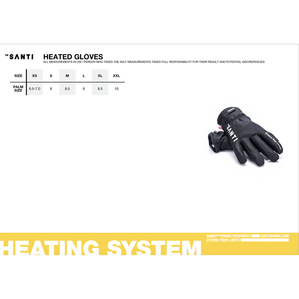 Santi Prime Plus Heating Set-Heating- by Santi-Divemaster Scuba Nottingham