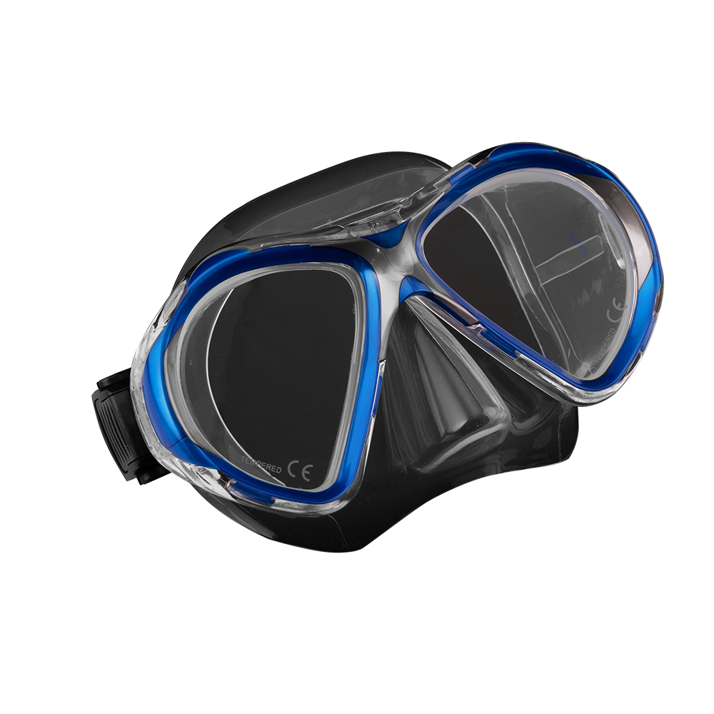 Scuba Force Vision II-Masks- by Scuba Force-Clear-Blue-Divemaster Scuba Nottingham