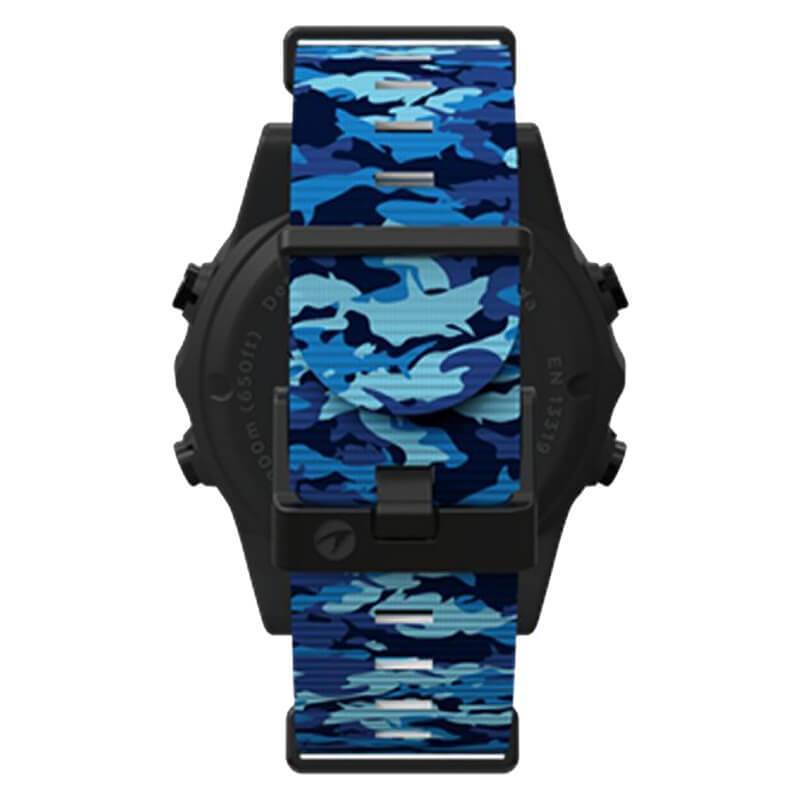 Shearwater Teric Strap-Dive Computers- by Shearwater-Camo-Divemaster Scuba Nottingham