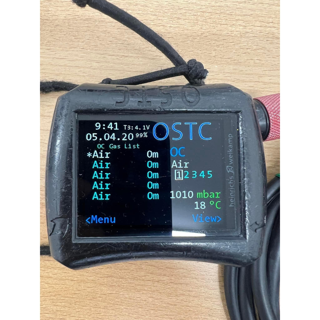 USED OSTC CR dive computer-Sale- by Divemaster Scuba Nottingham-Divemaster Scuba Nottingham