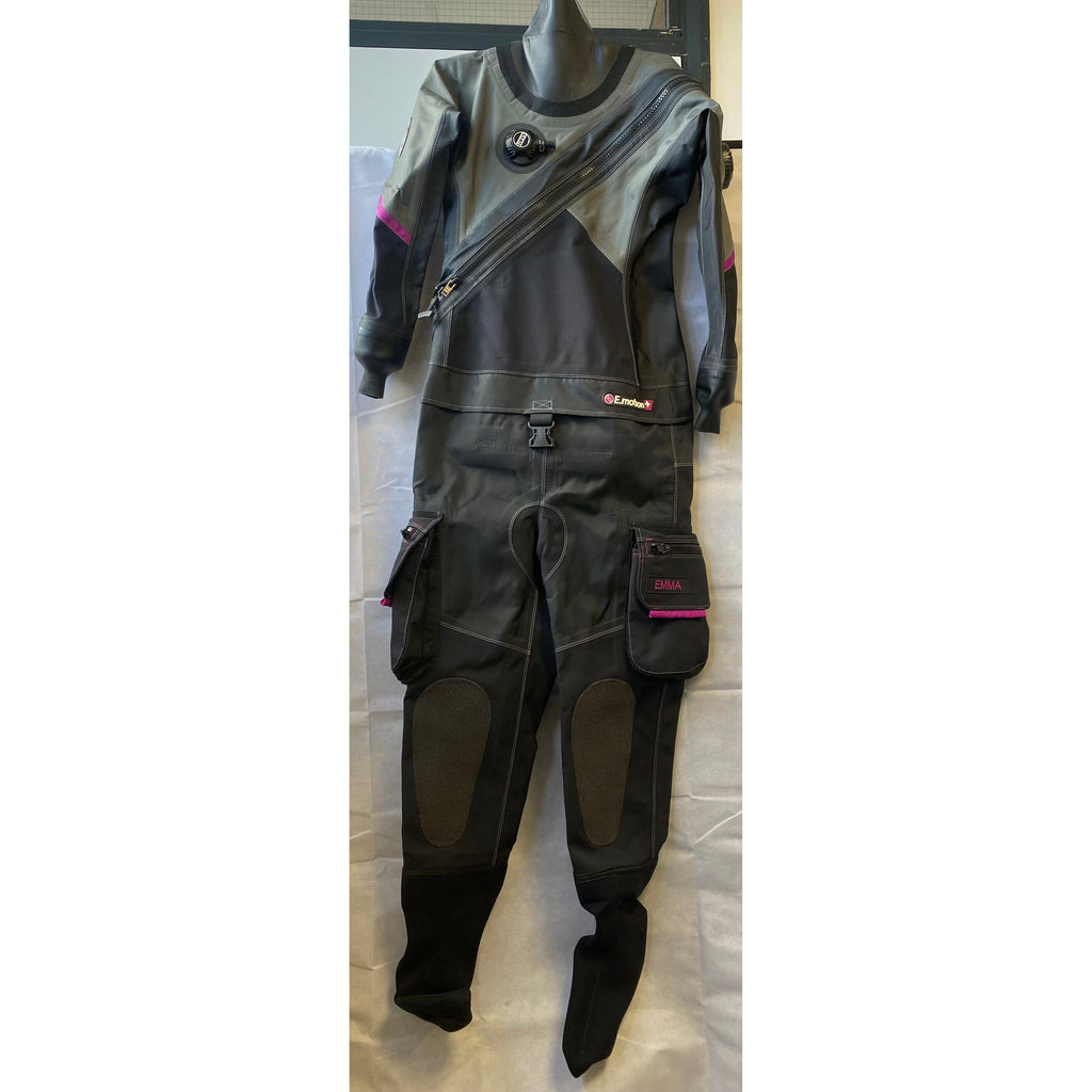 USED Santi E.Motion+ Ladies First dry suit (MTM)-Sale- by Divemaster Scuba Nottingham-Divemaster Scuba Nottingham