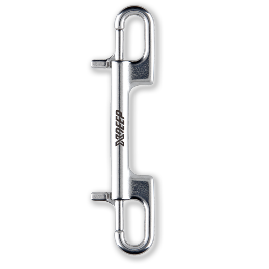 XDEEP Double Ended Boltsnap-Stainless Steel- by XDeep-Divemaster Scuba Nottingham