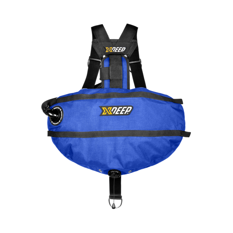 XDEEP Stealth 2.0 Classic RB-BCDs & Wings- by XDeep-Double (8×1.5kg)-Blue-Divemaster Scuba Nottingham