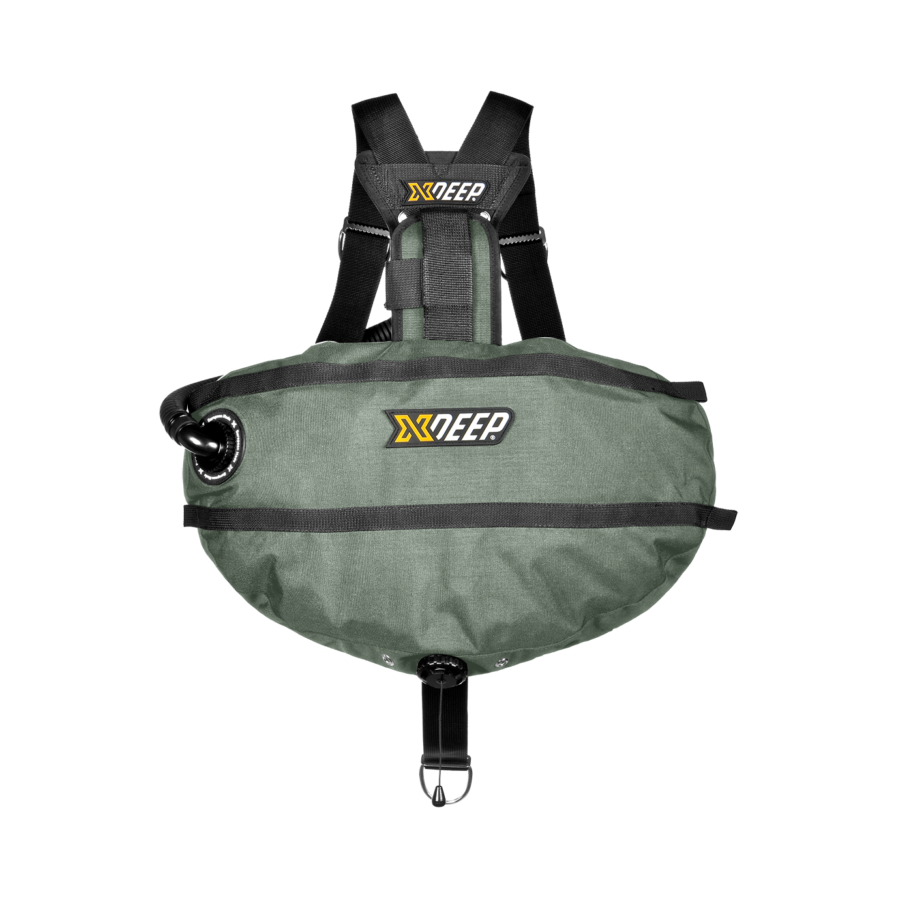 XDEEP Stealth 2.0 Classic RB-BCDs & Wings- by XDeep-Double (8×1.5kg)-Light Grey-Divemaster Scuba Nottingham