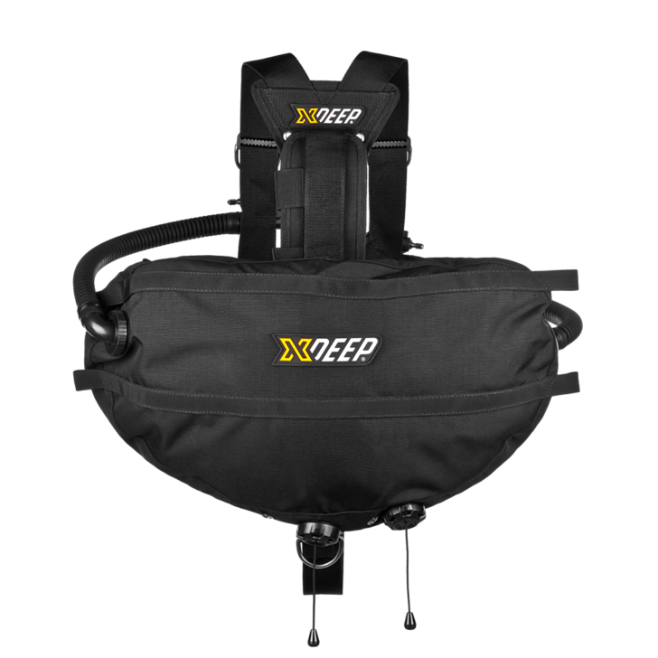 XDEEP Stealth 2.0 Classic RB-BCDs & Wings- by XDeep-Double (8×1.5kg)-Black-Divemaster Scuba Nottingham