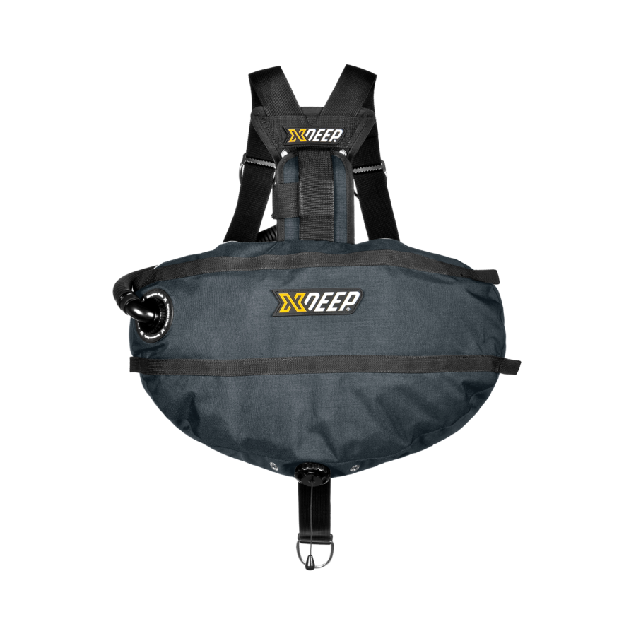 XDEEP Stealth 2.0 Classic System-BCDs & Wings- by XDeep-Double (8x1.5kg)-Dark Grey-Divemaster Scuba Nottingham