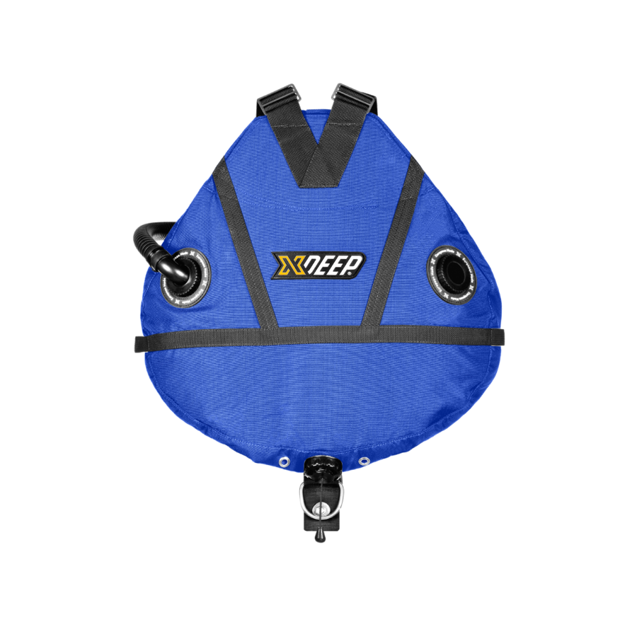 XDEEP Stealth 2.0 Rec RB-BCDs & Wings- by XDeep-Double (8x1.5kg)-Blue-Divemaster Scuba Nottingham