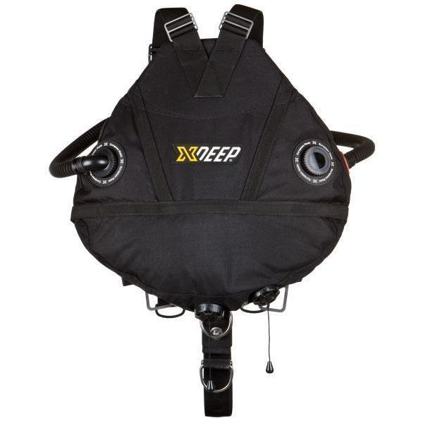 XDEEP Stealth 2.0 Rec RB-BCDs & Wings- by XDeep-Double (8x1.5kg)-Black-Divemaster Scuba Nottingham