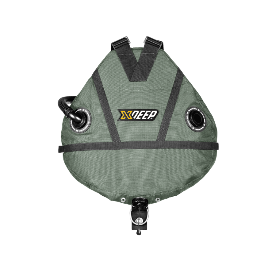 XDEEP Stealth 2.0 Rec System-BCDs & Wings- by XDeep-Double (8x1.5kg)-Light Grey-Divemaster Scuba Nottingham