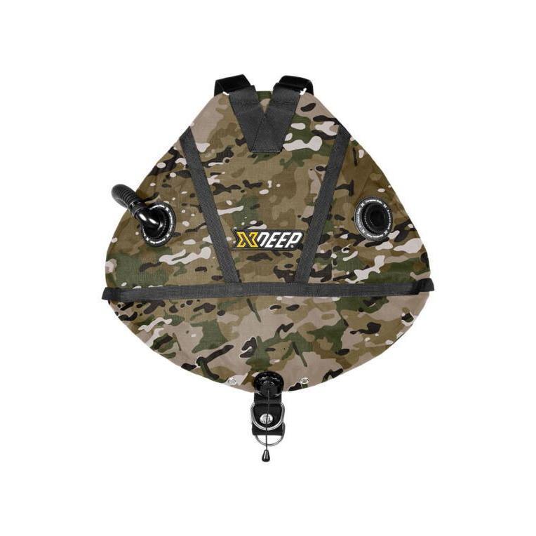 XDEEP Stealth 2.0 Tec RB-BCDs & Wings- by XDeep-Double (8x1.5kg)-Camo-Divemaster Scuba Nottingham