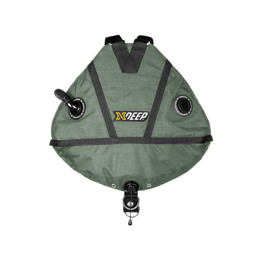 XDEEP Stealth 2.0 Tec RB-BCDs & Wings- by XDeep-Double (8x1.5kg)-Light Grey-Divemaster Scuba Nottingham