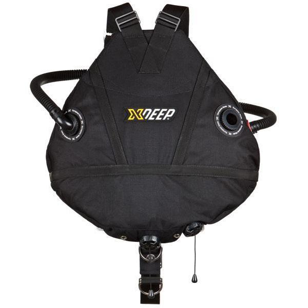 XDEEP Stealth 2.0 Tec RB-BCDs & Wings- by XDeep-Double (8x1.5kg)-Black-Divemaster Scuba Nottingham