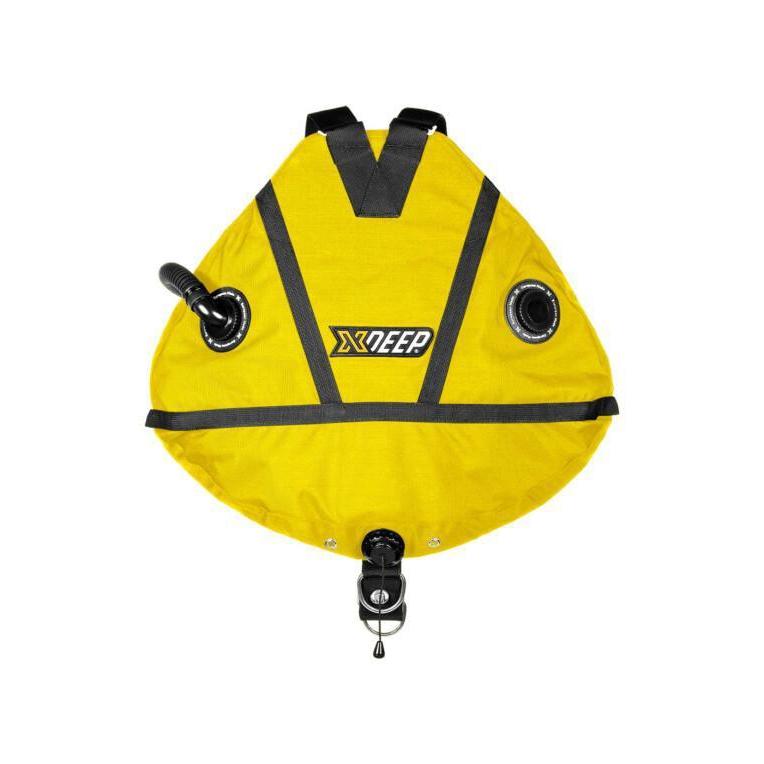 XDEEP Stealth 2.0 Tec System-BCDs & Wings- by XDeep-Double (8x1.5kg)-Yellow-Divemaster Scuba Nottingham