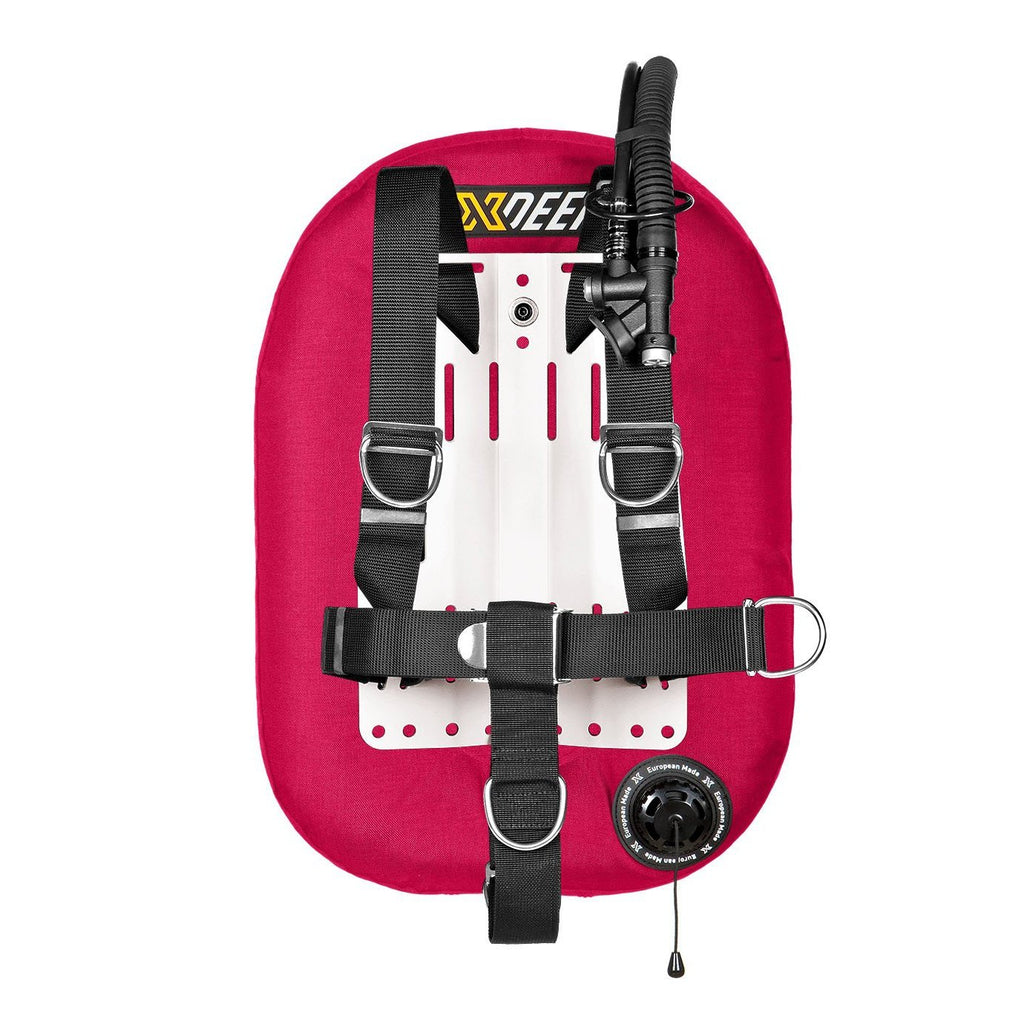 XDeep Zeos 28 Wing System-BCDs & Wings- by XDeep-Standard-Aluminium-Pink-Divemaster Scuba Nottingham