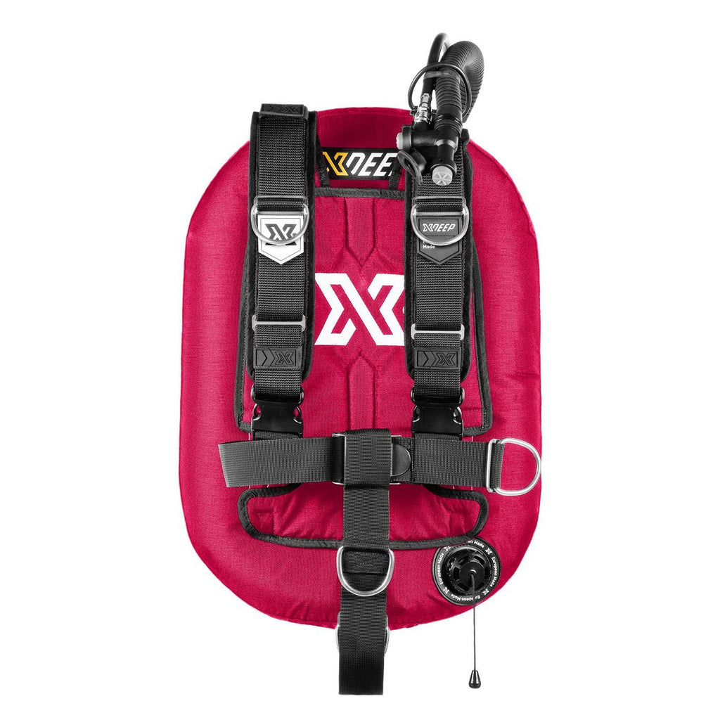 XDeep Zeos 28 Wing System-BCDs & Wings- by XDeep-Deluxe-Aluminium-Pink-Divemaster Scuba Nottingham